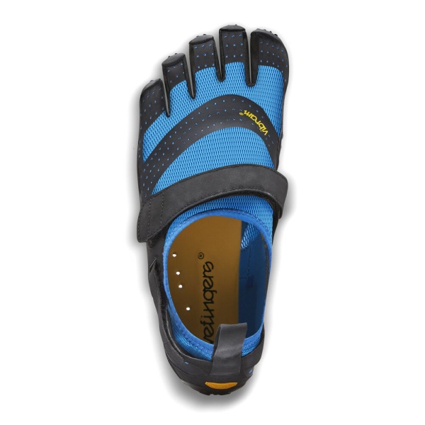 Panske Trekové Topánky Vibram Slovensko - FiveFingers V-Aqua Modre / Čierne | 0254ROQJP